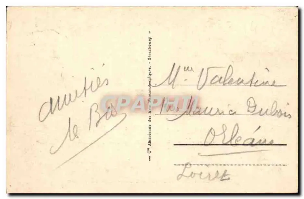 PONTAILLAC - Die Bucht von La Conche, das Sporting-Casino und das Balnéum — Antike Ansichtskarte n°288, Verlag P.A.C. - Rückseite