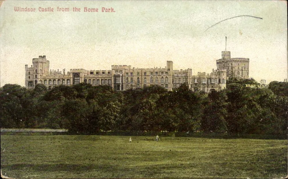 Windsor Castle vom Home Park — Marshall's Series, Windsor - Vorderseite