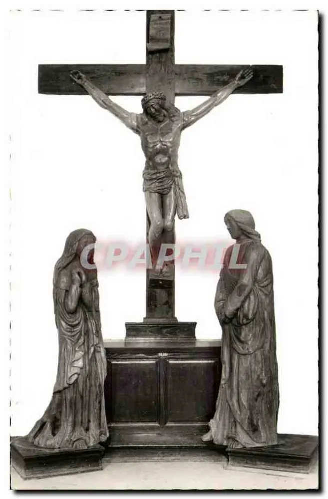Crucifixion — Holzstatue — Kloster Corcara (Korsika) - Vorderseite