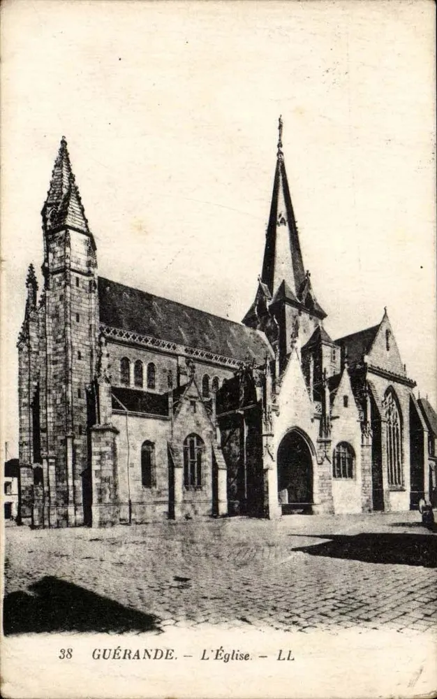 Guérande — A Igreja — LL - Frente
