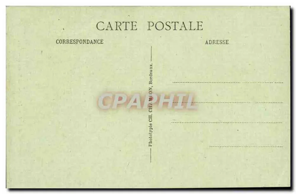 Bordeaux — As Colunas Rostrais — C.B. - Verso