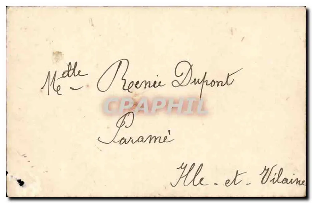 Denkmal errichtet zur Erinnerung an Monsieur Freppel in Folgoat — unbekannter Verlag, Seriennummer nicht sichtbar - Rückseite