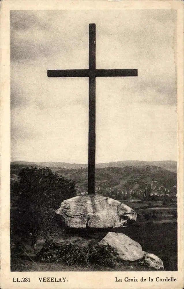Vézelay — A Cruz da Cordelle — LL.231 - Frente
