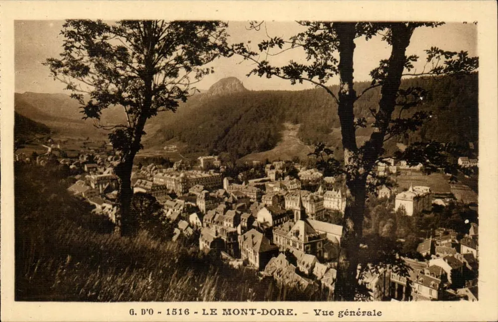 Le Mont-Dore — Allgemeiner Blick — G. D'O - 1516 - Vorderseite