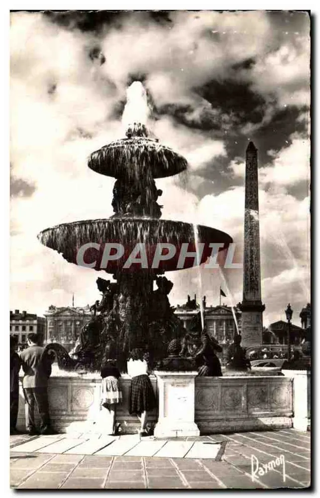 Fonte da Concorde — Praça da Concorde — Editor Raymond - Frente