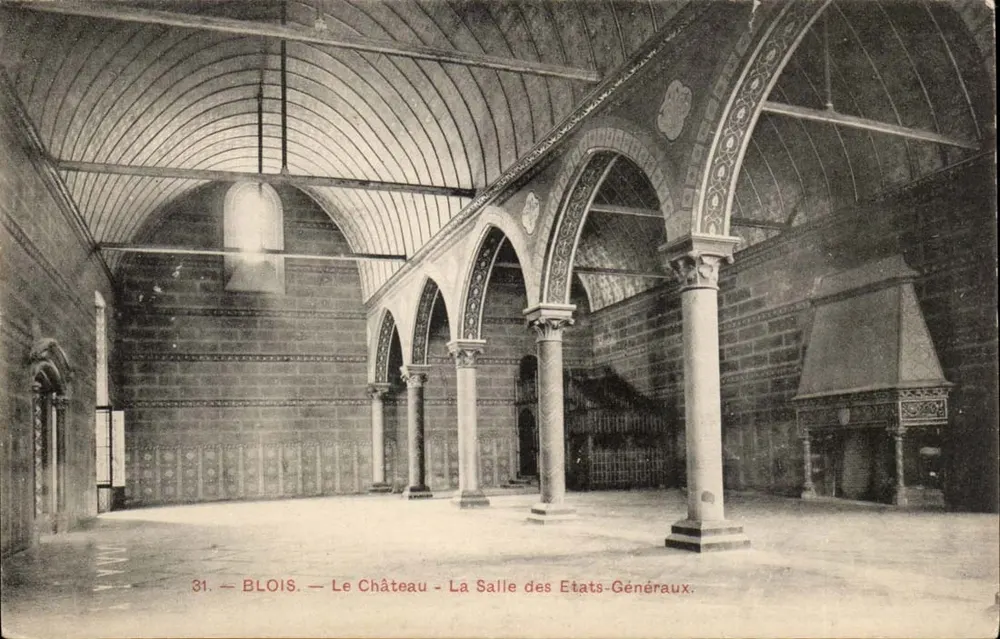 Blois — Das Schloss - Der Saal der Generalstände — n°31 - Vorderseite