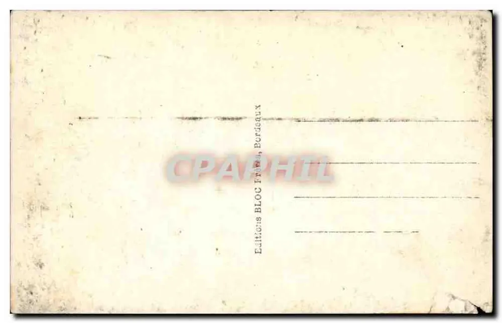 Die Abfahrt vom COL D'ASPIN nach PAYOLLE — Aussicht auf den Plo du Midi — Tito - Rückseite