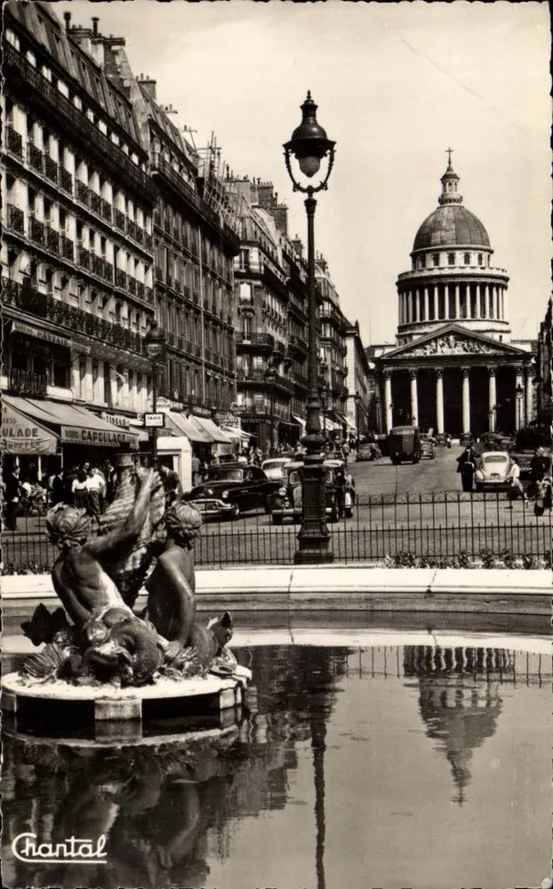 Paris - Der Panthéon und die Straße Soufflot — Éditions Chantal, Nr. 211 - Vorderseite