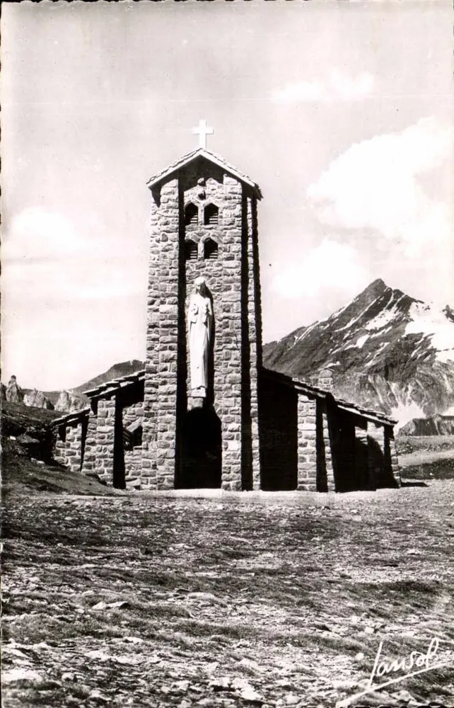 Kapelle der Grande Sassière — Route du Col de l’Iseran (2770 m) — Sammlung Pierre Rond - Vorderseite
