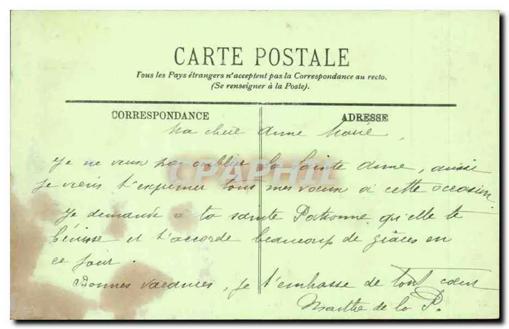 Royan — Plage et Casino de Foncillon — LL. n°37 - Rückseite