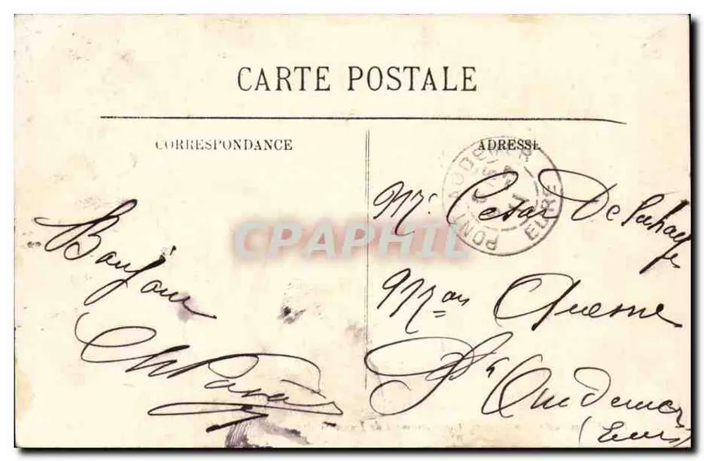 Conjunto de Bon-Secours e o Monumento de Jranne d'Arc -- LL - Verso