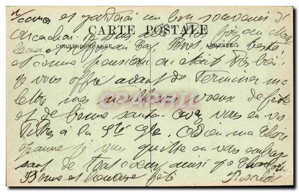 Bordeaux — Iglesia de San Miguel, Fachada oeste — A.H. 31 - Reverso
