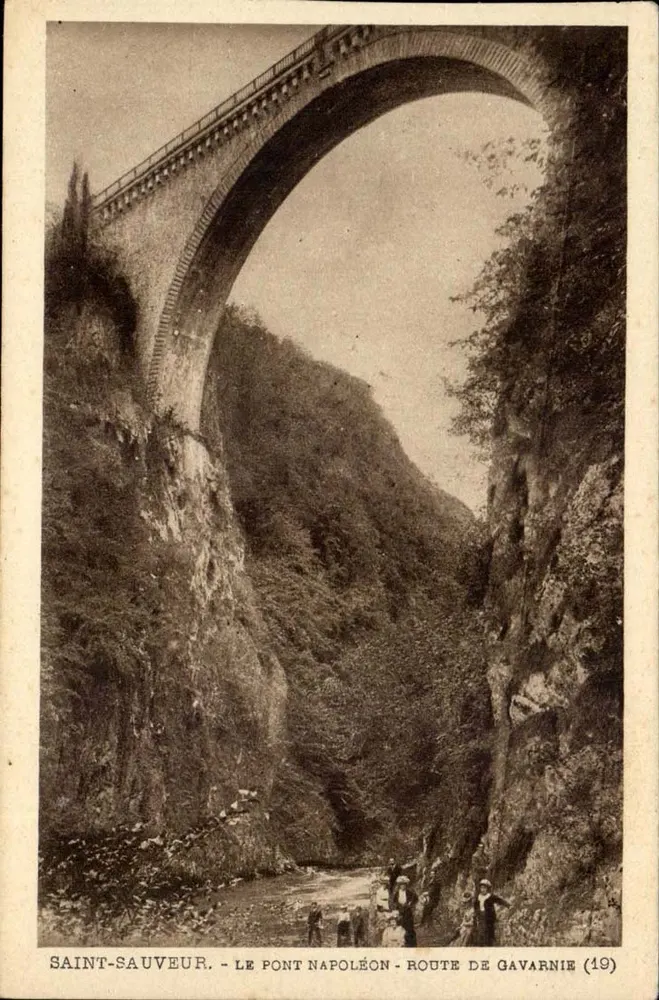 Saint-Sauveur — Le Pont Napoléon — Route de Gavarnie (19) - Vorderseite
