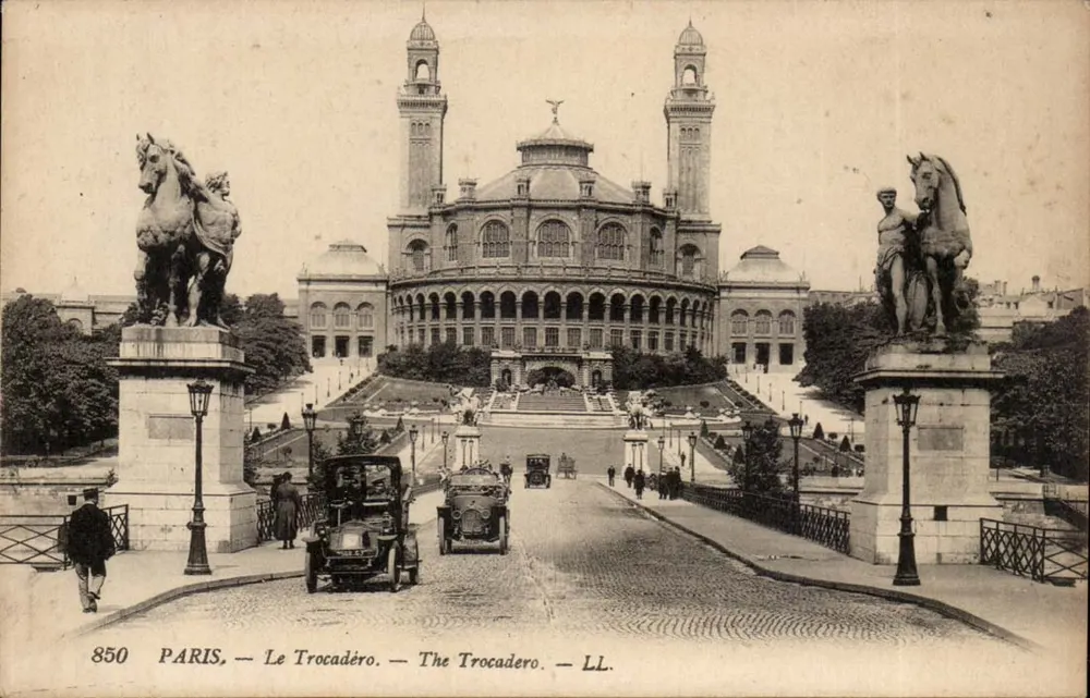 Paris — O Trocadéro — LL. — n° 850 - Frente