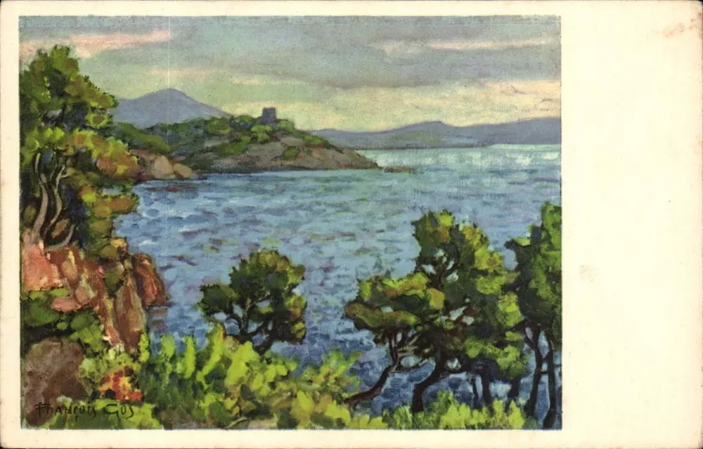 Ansicht der Bucht von Sanary — Verlag François Gos, Fils, Serie 312/3 - Vorderseite