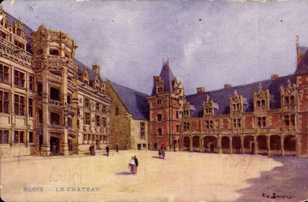 Blois — O Castelo — Editor E. Bongiulo - Frente