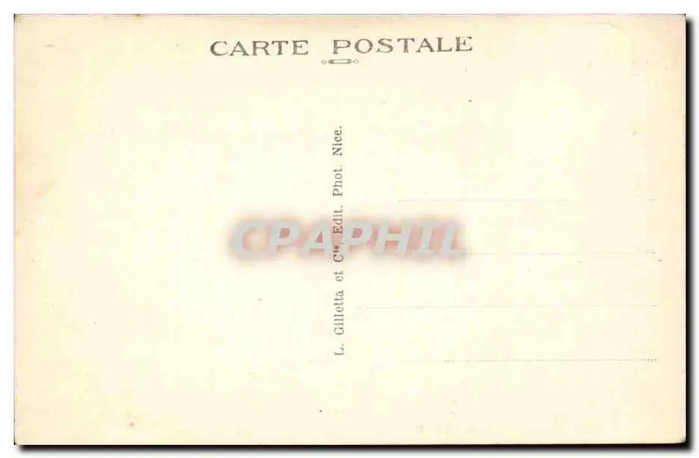 CANNES — I Hotel sulla Croisette — L. Gilletta et Cie, Nice - Verso
