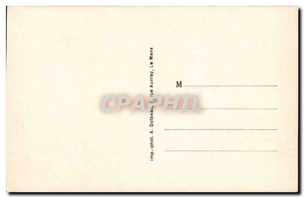 Le Mans — N.-D. de la Couture — Antiga Igreja Abbatial (séculos XI-XIV) - Verso