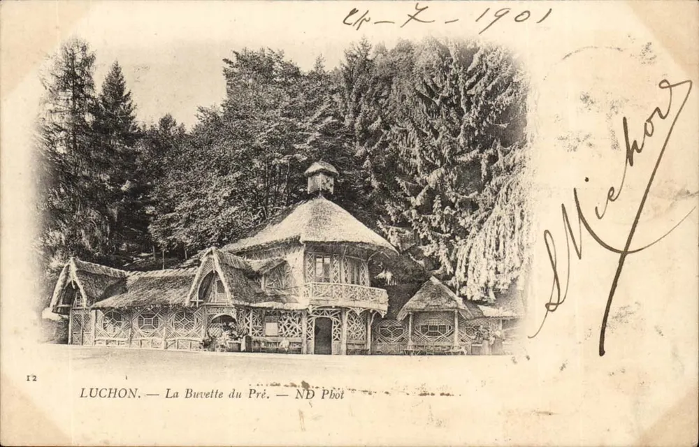 Luchon — A Buvette do Pré — ND Michors - Frente