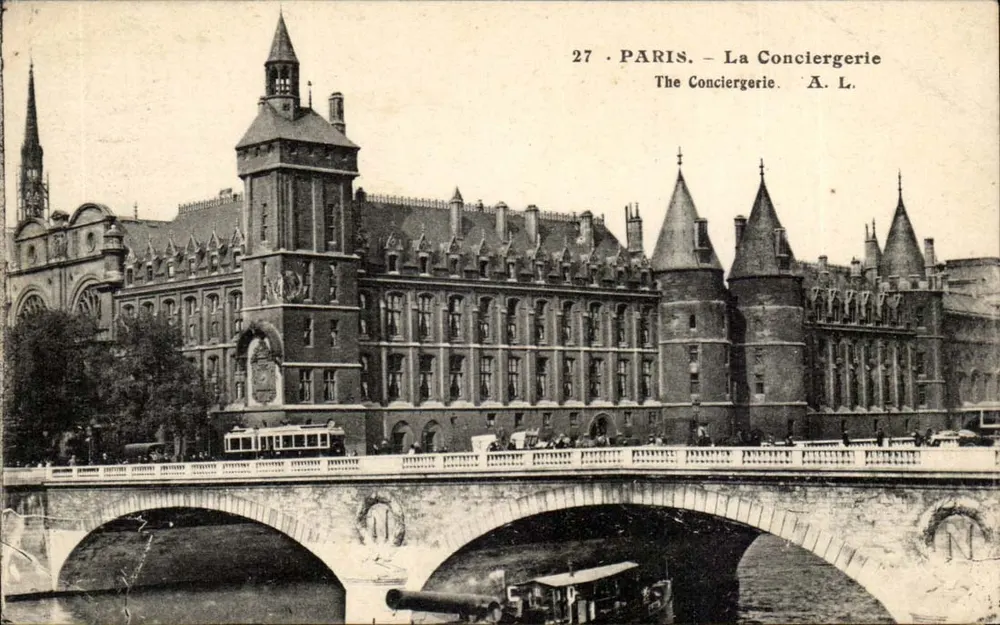 Paris — A Conciergerie — A. L. Éditions Artistiques - Frente