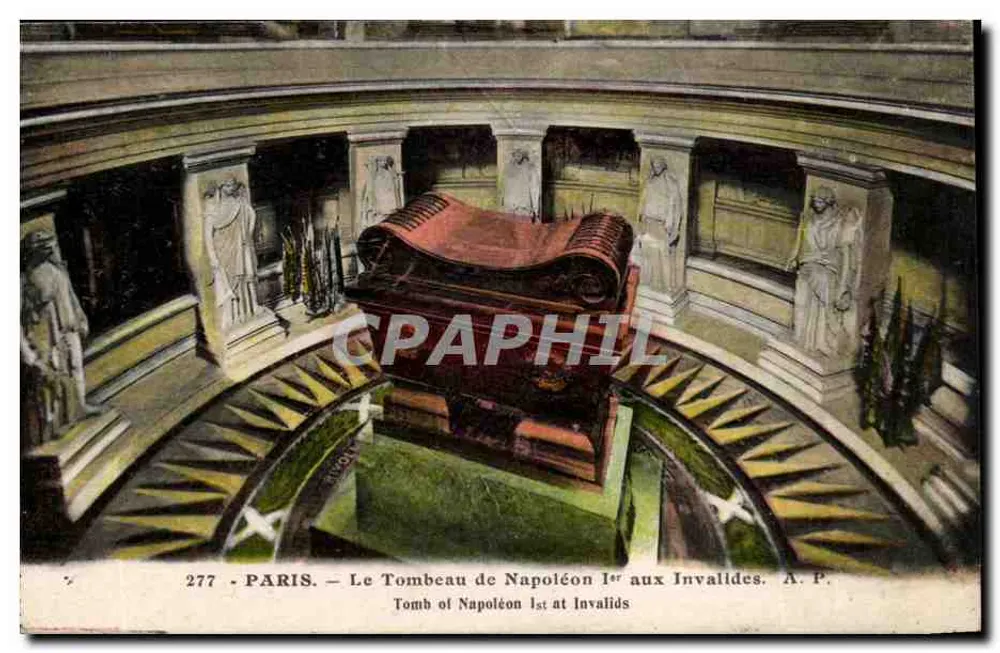 Paris — Das Grab von Napoleon I. in den Invaliden — A.P. n°277 - Vorderseite
