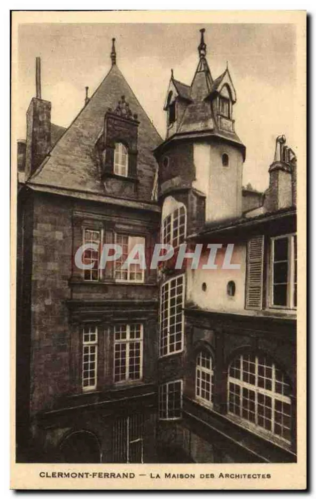 Clermont-Ferrand — A Casa dos Arquitetos - Frente
