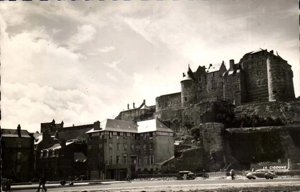 Dieppe (Seine-Inférieure) — Die Gärten Kanadas und das Schloss — Editions 'LA CIGOGNE' - Vorderseite