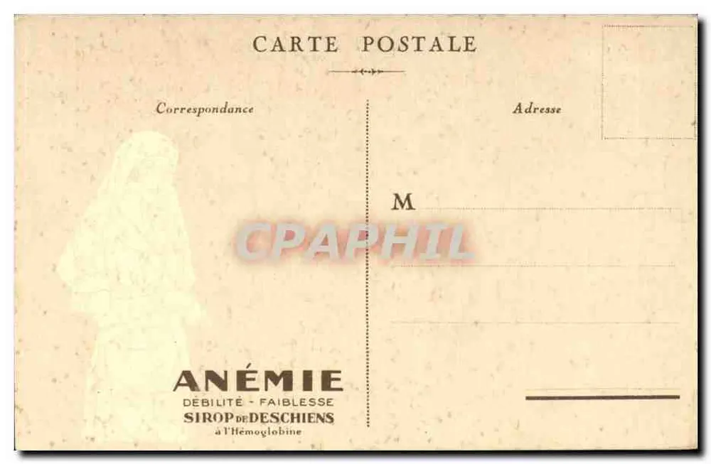 PARIS — Palácio de Justiça — Ofertado por Hémoglobine Deschien - Verso