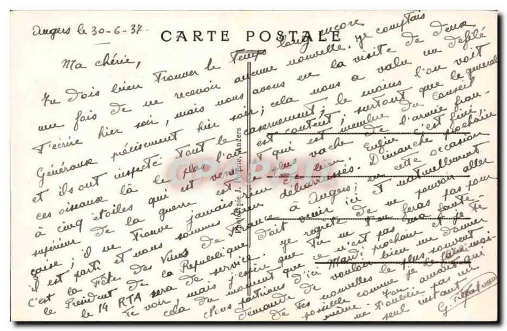 Angers — Palácio de Justiça — 63 - Verso