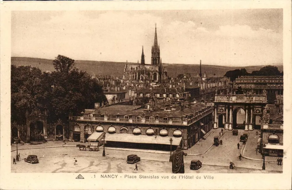 NANCY - Place Stanislas aus Sicht des Rathauses — Nr. 1 - Vorderseite