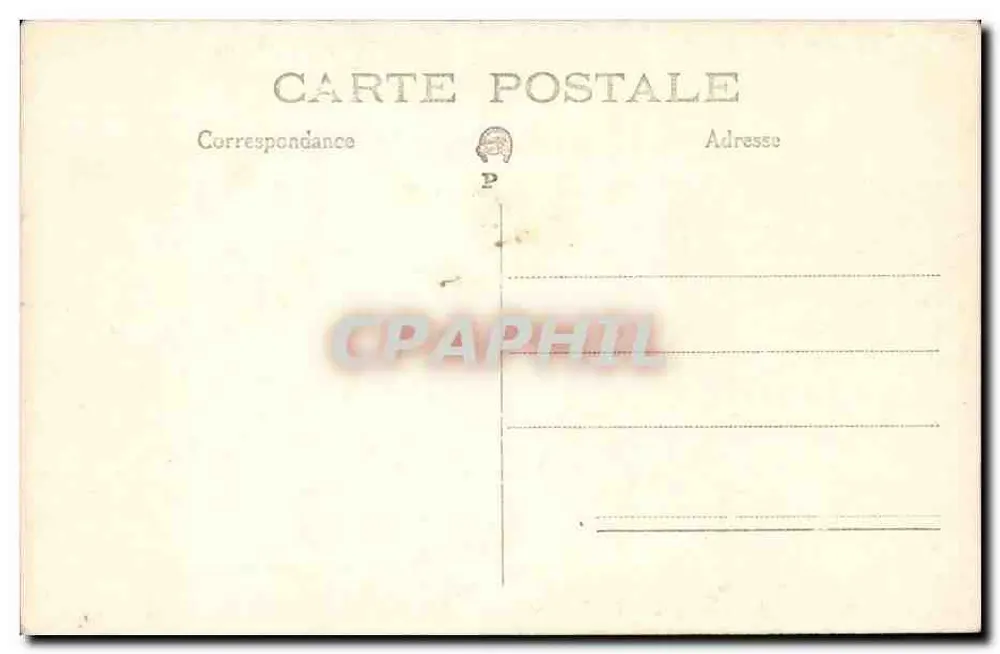 Saint Jean Baptiste de La Salle — Geknüpfter Kopf — Verlag: P. Le Gendre - Rückseite