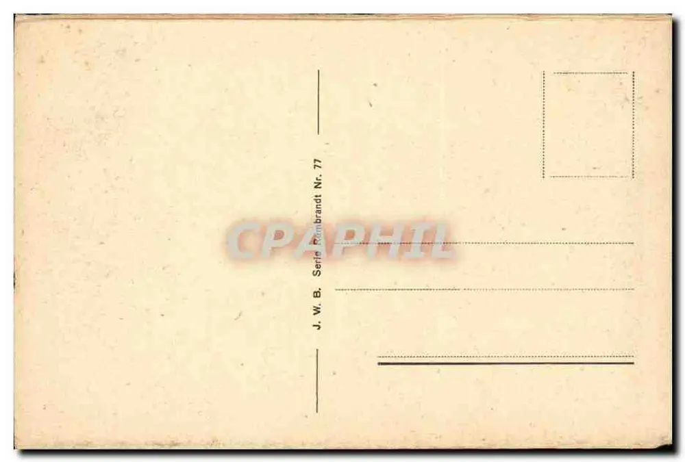 Berlin — Potsdamerplatz — J. W. B. Seria Rombrandt Nr. 77 - Rewers