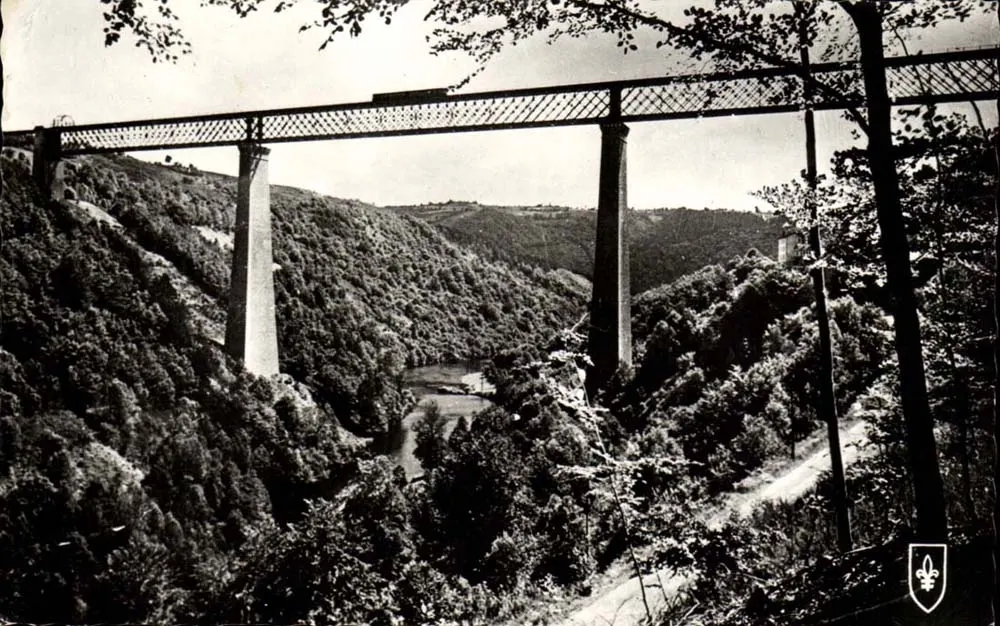 Pittoreske Tal der Sioule — Viadukt der Fades — Éditions du LYS, Nr. 17 - Vorderseite
