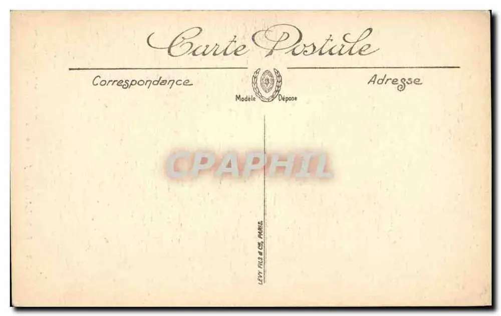 Bordeaux — Igreja da Bastide — LL. Select - Verso