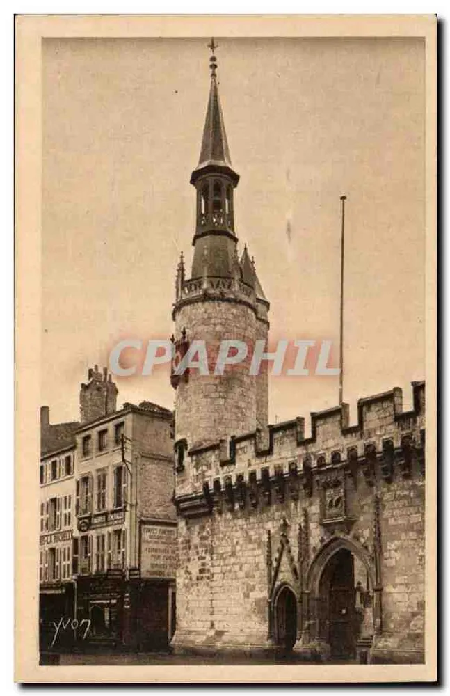 La Rochelle — Das Rathaus — Édition d'Art YVON, Paris - Vorderseite