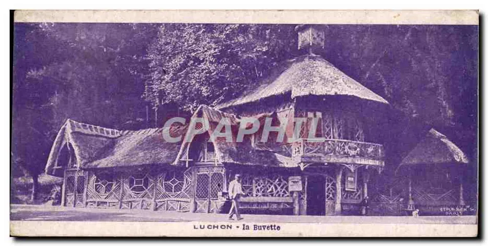Luchon - a Buvette — editor Thévenin, Paris - Frente
