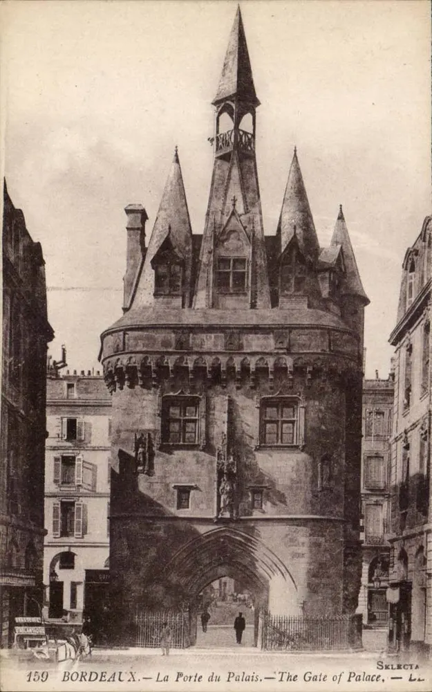 Bordeaux — A Porta do Palácio — Sklecta 159 - Frente