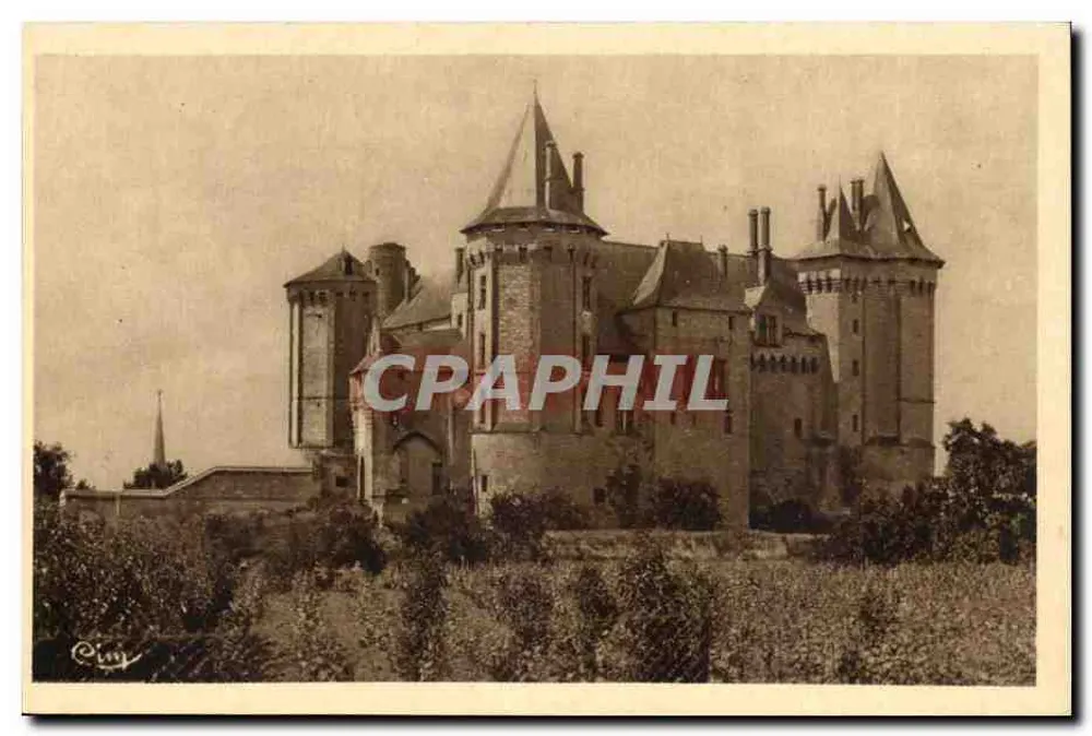 Castelo de Saumur — Saumur (Maine-et-Loire) — Héliogravure Doublier Nacca - Frente