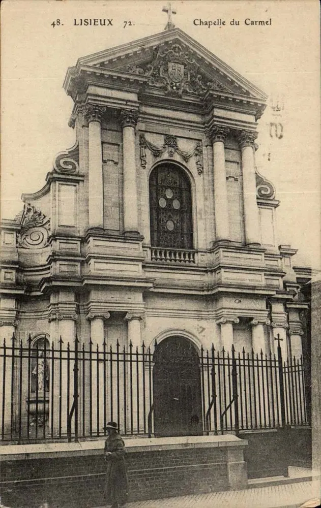 Lisieux 72 — Capela do Carmel — editor desconhecido, n° 48 - Frente
