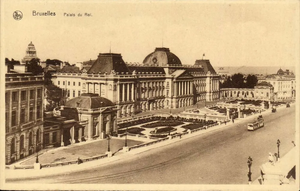 Brüssel - Palast des Königs — Verleger Neis, Seriennummer nicht sichtbar - Vorderseite
