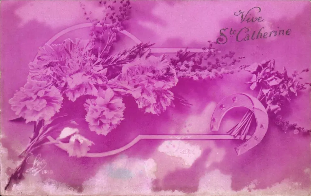 Viva Santa Catarina — flores e espora — editor Elie, n°1419 - Frente