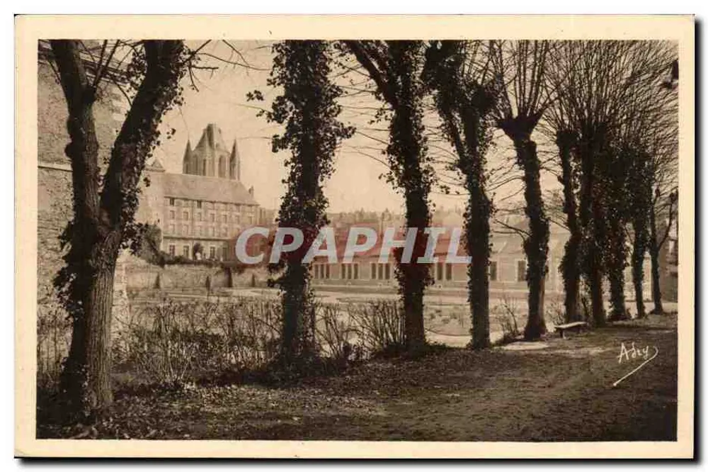Angers - Jardim da Prefeitura — vista por A. Adhy - Frente