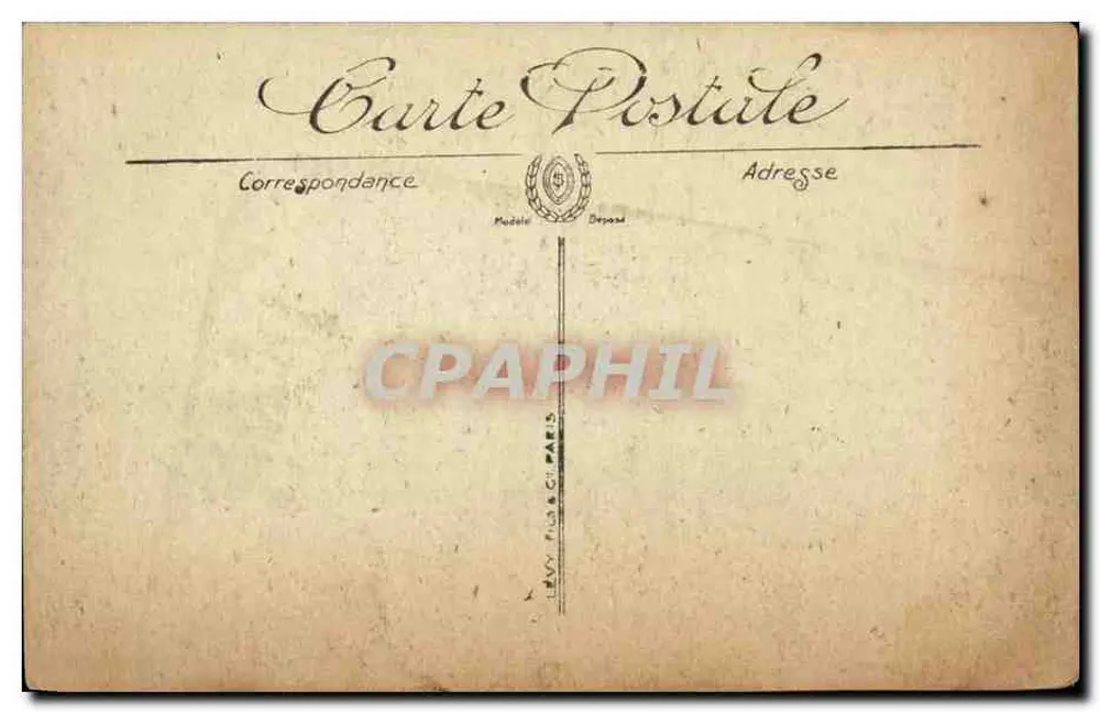 Paris — A Coluna Vendôme — editor LL, n° 1178 - Verso