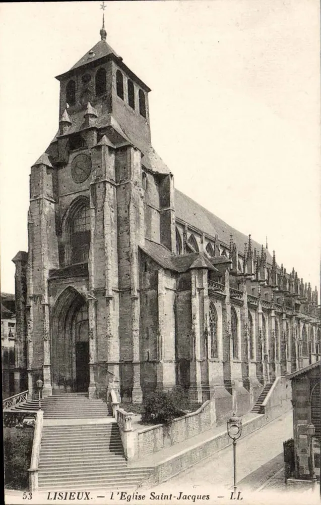 Lisieux — A Igreja de São Jacó — LL - Frente