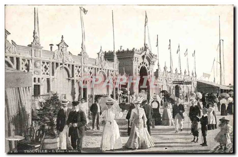 TROUVILLE - O Eden-Casino — editor L. 20 - Frente