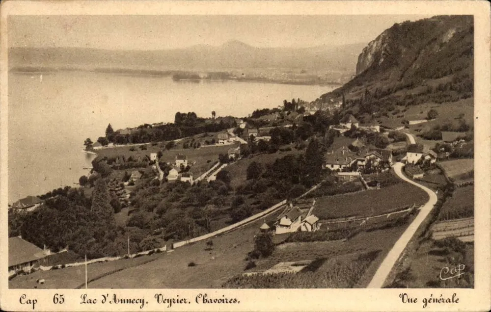 Lac d'Annecy — Allgemeiner Blick — Cap 65 — Veyrier, Chavoires - Vorderseite