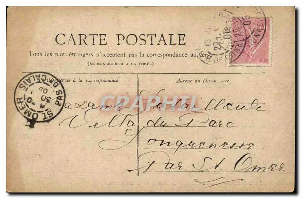 Paris — A Praça da Concorde — Coleção Petit Journal - Verso