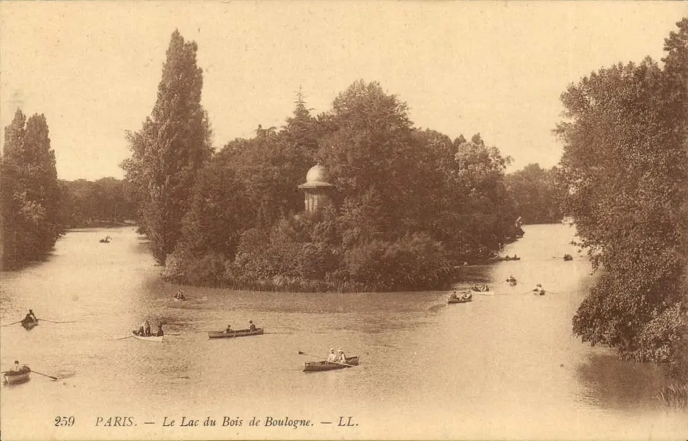 Paris — Le Lac du Bois de Boulogne — LL. n°259 - Vorderseite