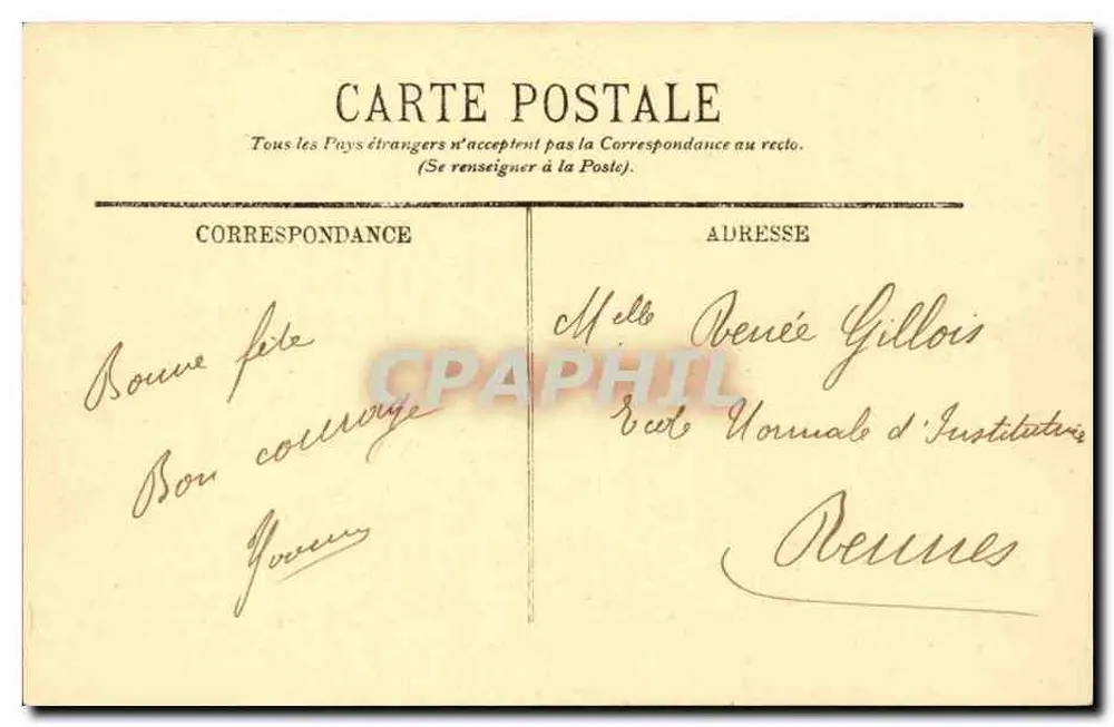 Paris — Le Lac du Bois de Boulogne — LL. n°259 - Rückseite