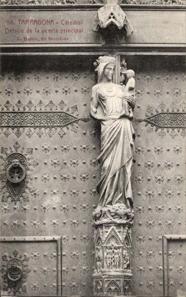 Tarragone - Detail der Hauptschleuse - L. Roisin, fot Barcelona - Vorderseite